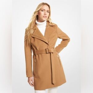 Michael Kors Wool Blend Asymmetrical Coat Women’s size 1X